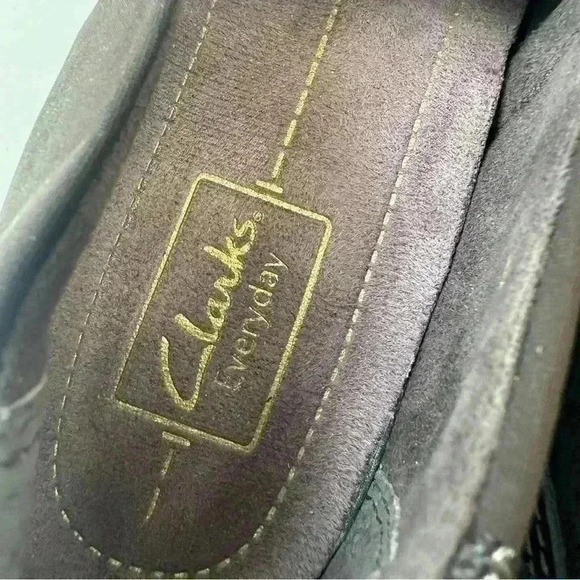 Clarks Everyday Brown Active Air Leather Loafers Women's Size 6 - Picture 5 of 9